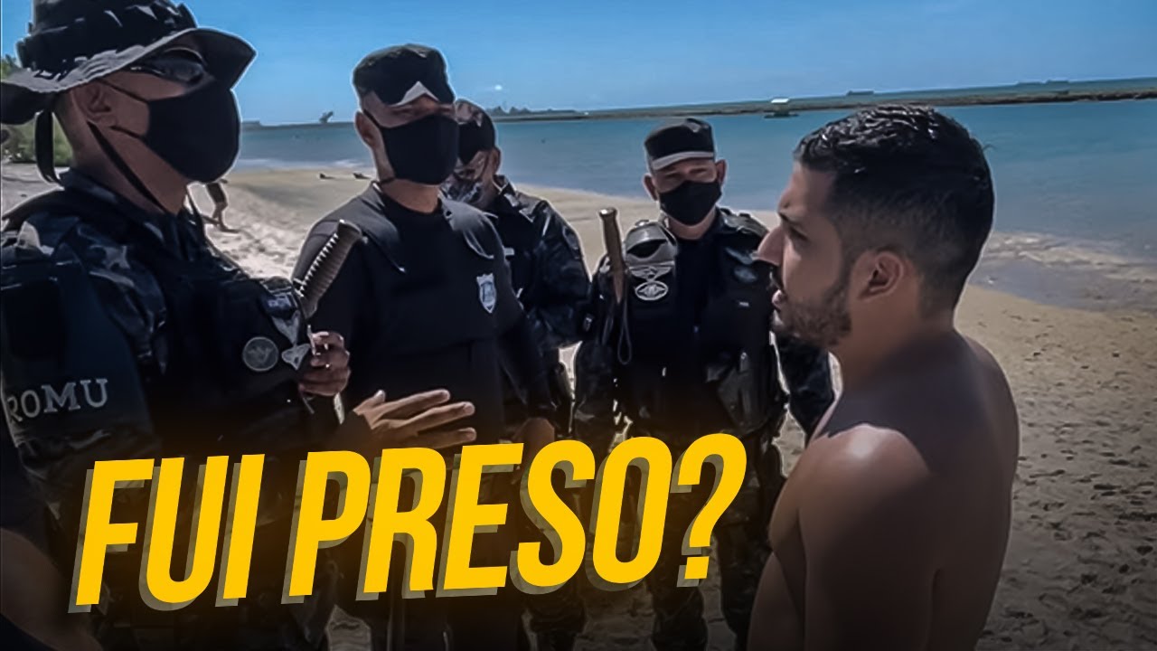 Fui parar na DELEGACIA por tomar banho na praia?
