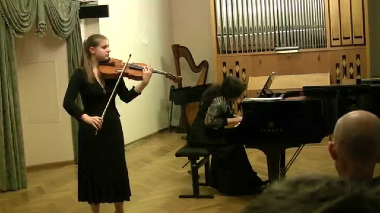 Schnittke Viola Concerto (1 & 2 mov.) (Шнитке Концерт для альта с оркестром) Anastasia Sofina (live)
