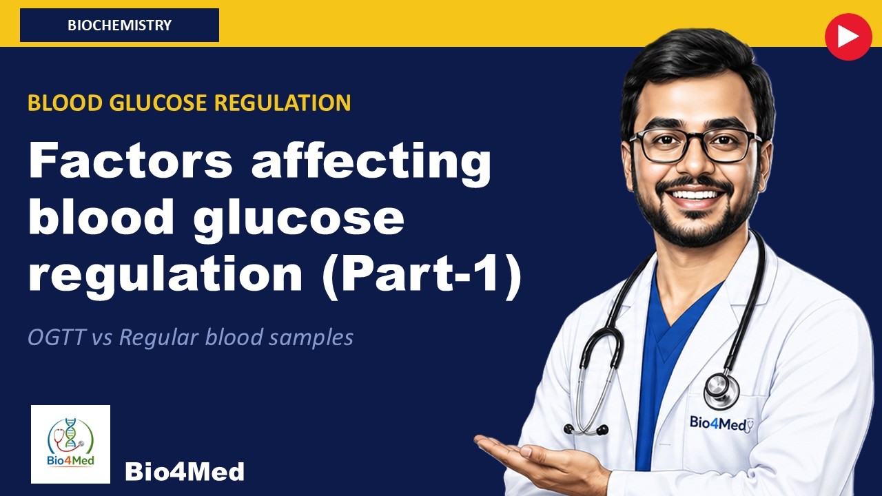 Blood glucose regulation (part 1)
