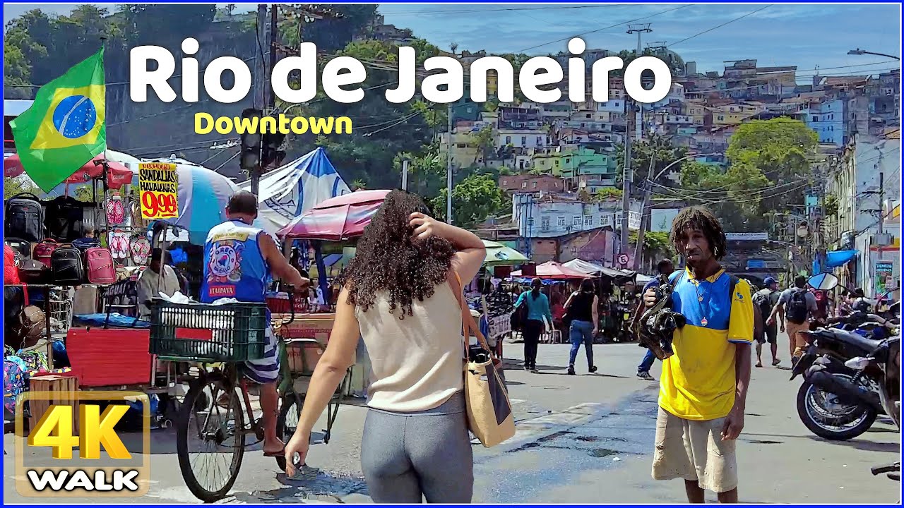 【4K】WALK 🇧🇷 Centro do | Rio de Janeiro BRAZIL 2023 Travel