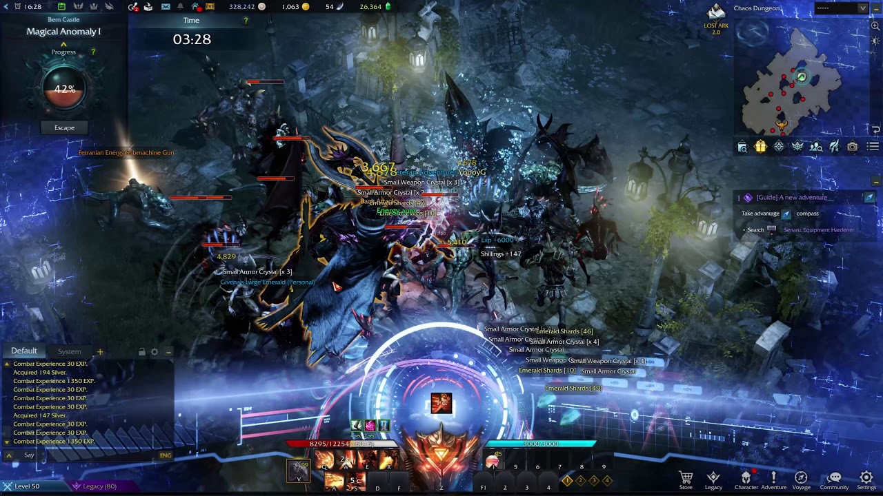Lost Ark Scouter Gameplay 2021 LVL 50 Full Chaos Dungeon
