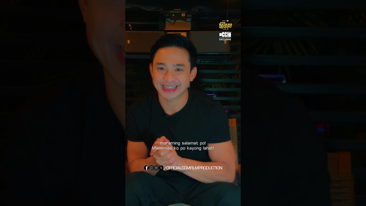 CCM Exit Interview: Ron Martin, malaki ang pasasalamat sa mga direktor at kay Direk Coco Martin!