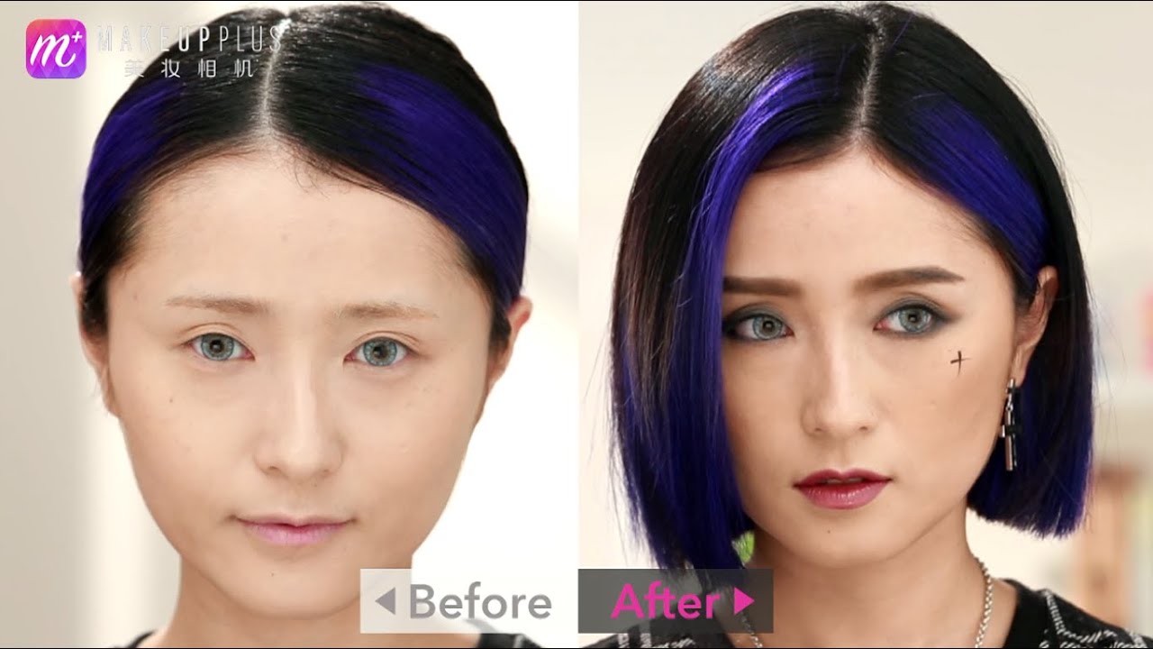 How To: G-Dragon Celebrity Makeup Demo - Make up Tutorial | 美图化妆教程系列 - 权志龙明星妆