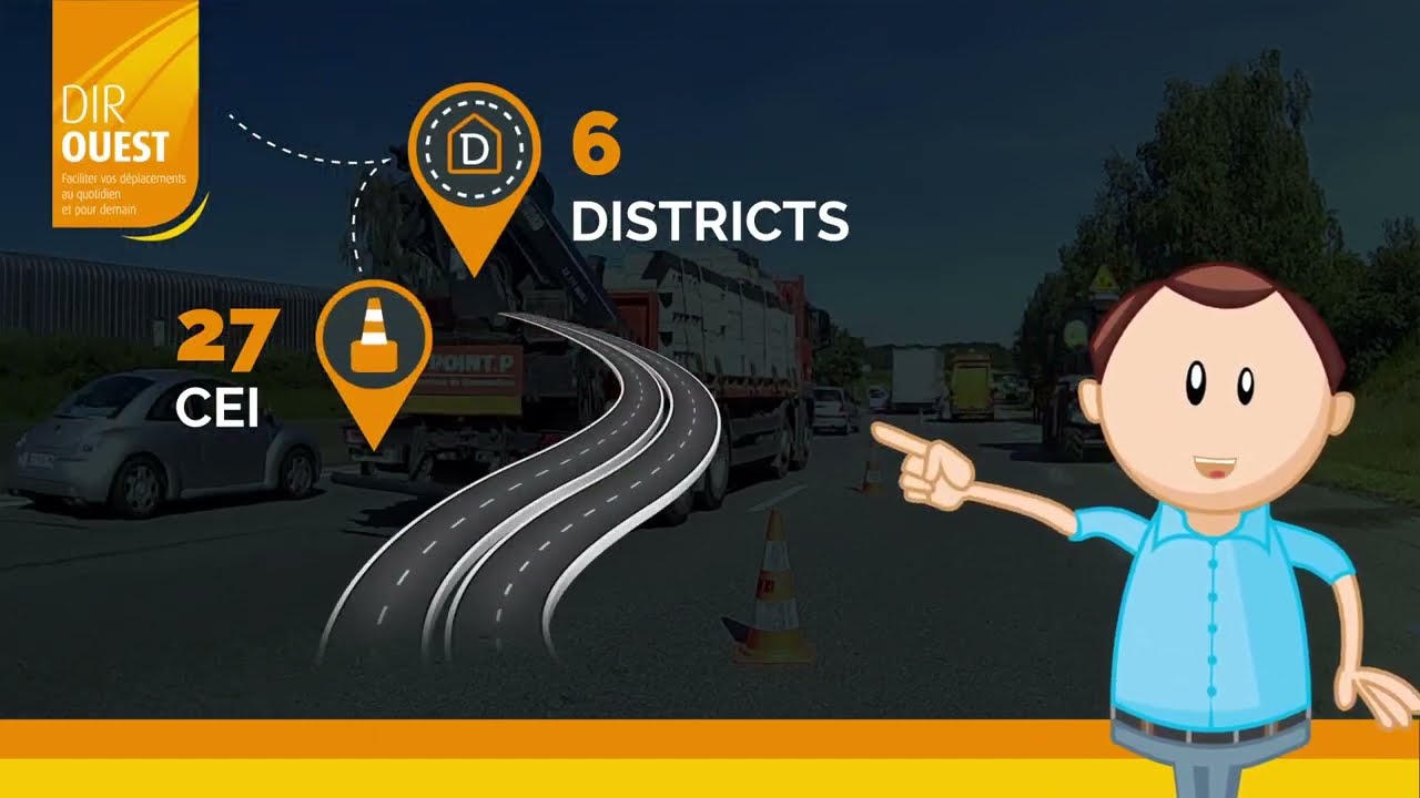 DIR Ouest - Les districts