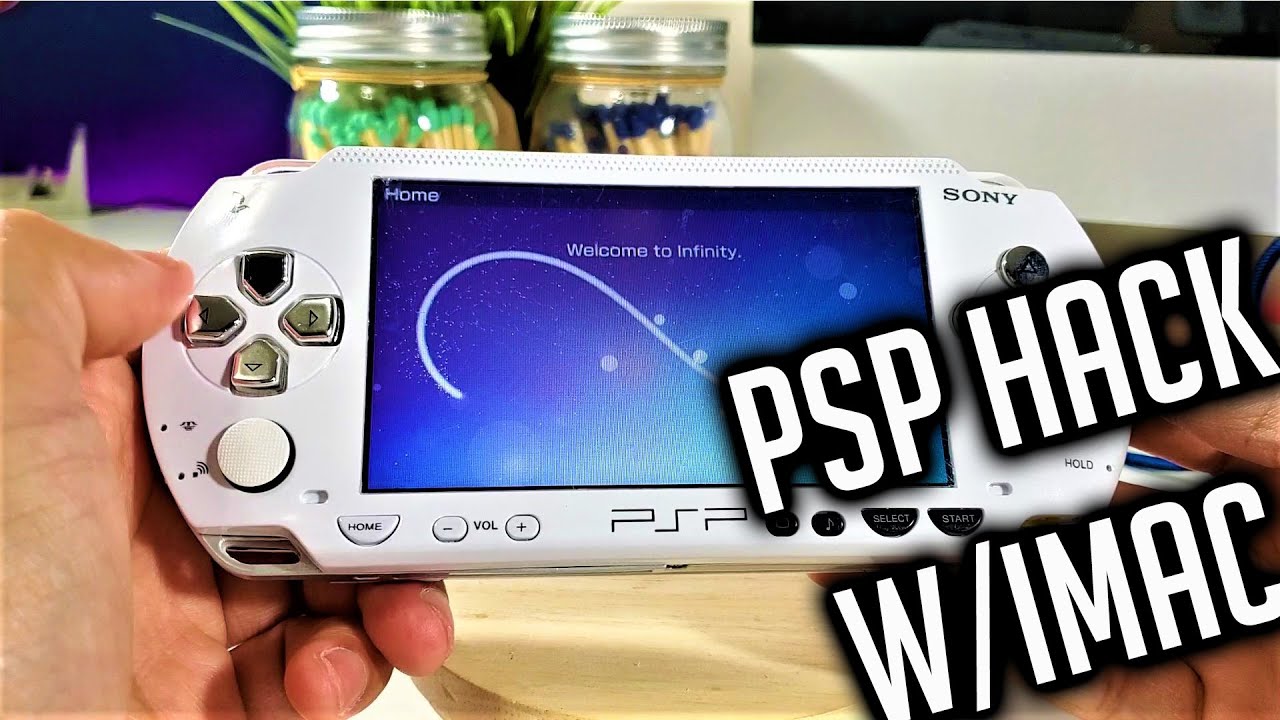 How to Hack PSP Using Apple iMac | 1000 / 2000 / 3000 / Street | Latest  Infinity 2.0 CFW | Tutorial
