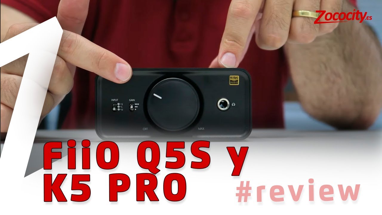 Review FiiO Q5S y K5 PRO, máxima potencia en diferente formato