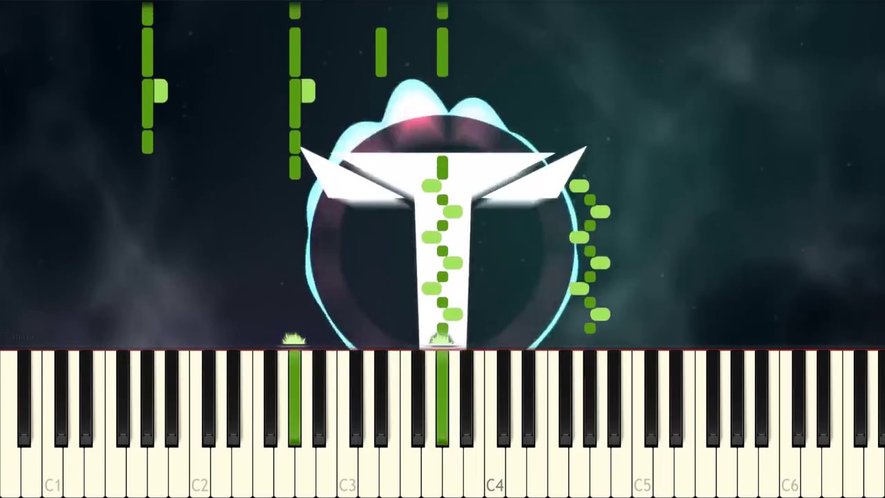 Teminite - Flight IMPOSSIBLE REMIX Synthesia Piano