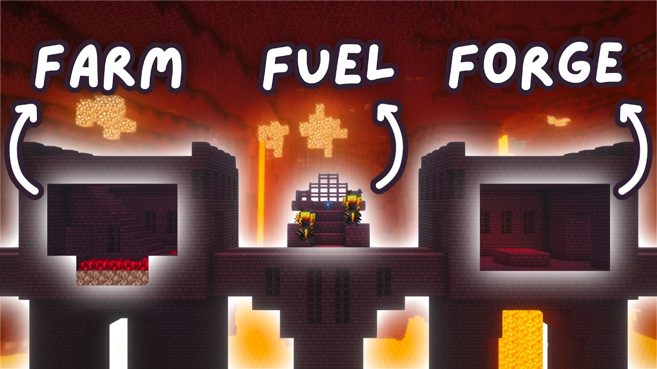 The Nether Fortress Is Hiding a Factory