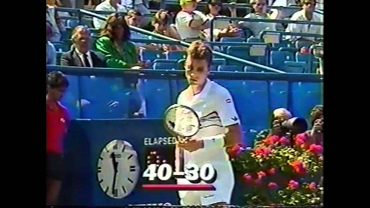US Open 1986 SF Lendl vs. Edberg 1/3