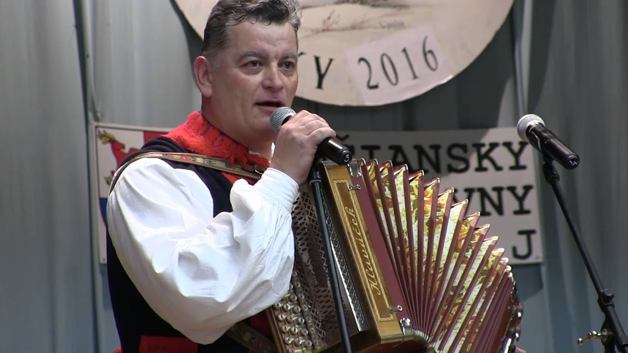 Heligonka 2016   Janko a Miško Grabec v Lúkách na 15  setkání heligonkářů