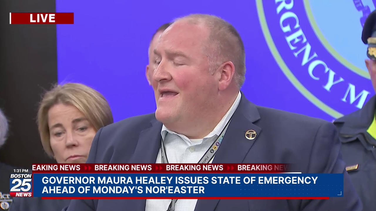 WATCH LIVE:  Governor Maura Healey gives update ahead of Monday's nor'easter