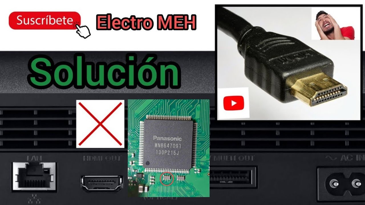 Mi ps3 no da video por  HDMI solución. Reparación 🎮🎮🕹️🙏