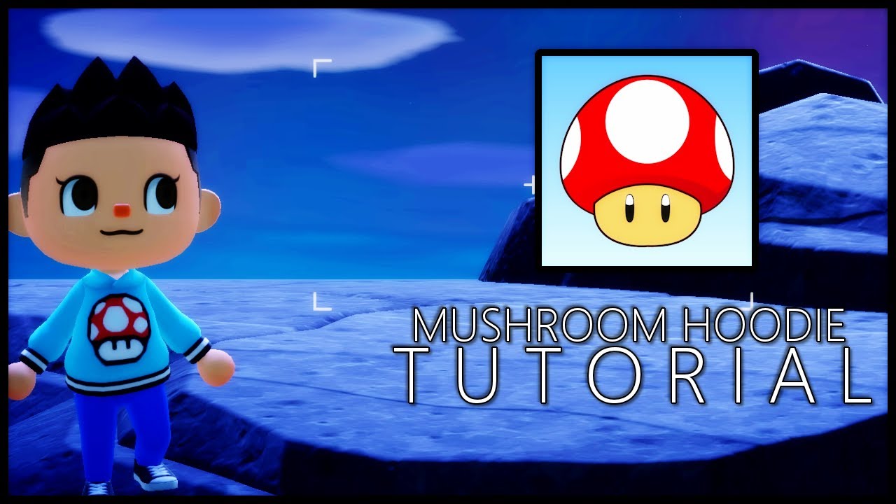 Super Mario Mushroom Hoodie Tutorial - Animal Crossing: New Horizons