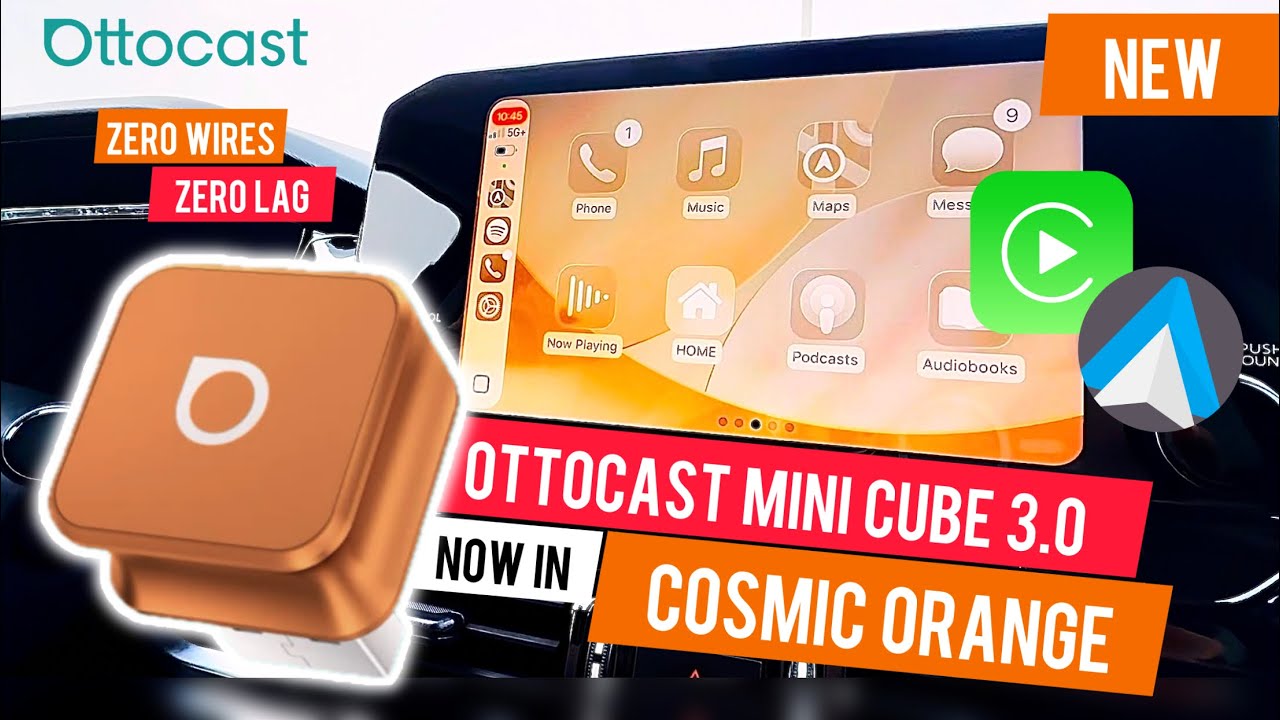 Это крошечное устройство делает CarPlay невероятно быстрым! | Ottocast Mini Cube 3.0
