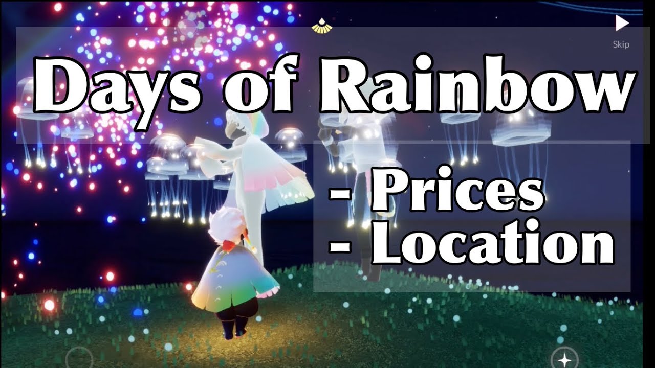 [SHORT] 2021 Days of Rainbow: Cosmetic Price Tree and Location | Sky: Children of the Light COTL