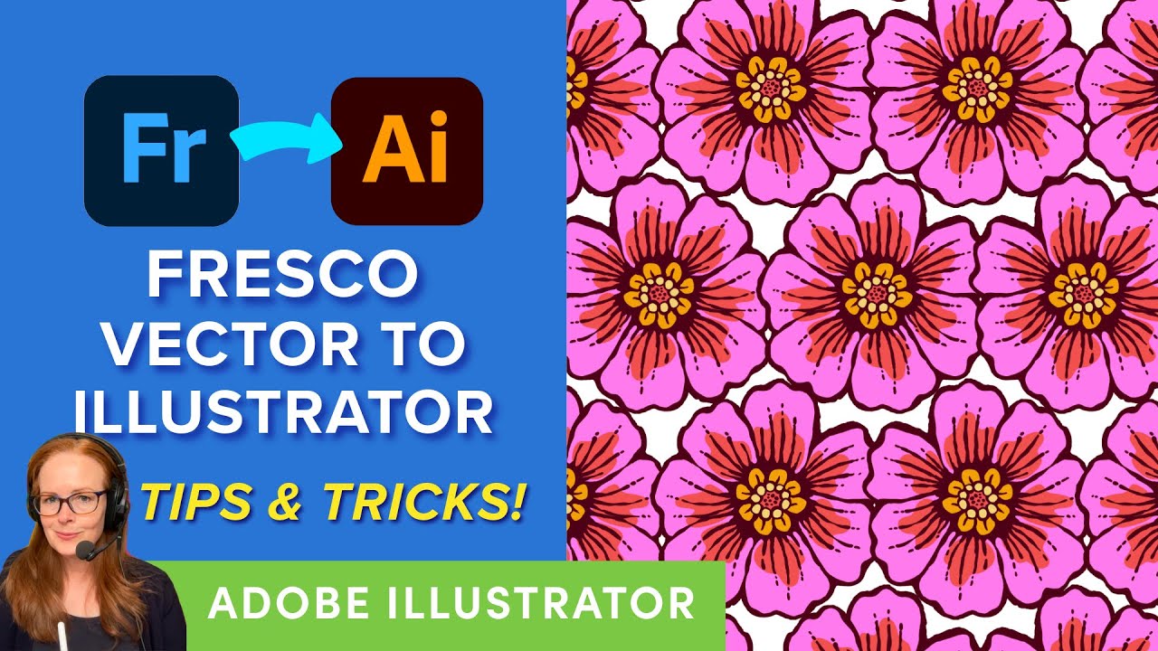 Merge Vector Brush Art in Adobe Fresco and Send to Adobe Illustrator