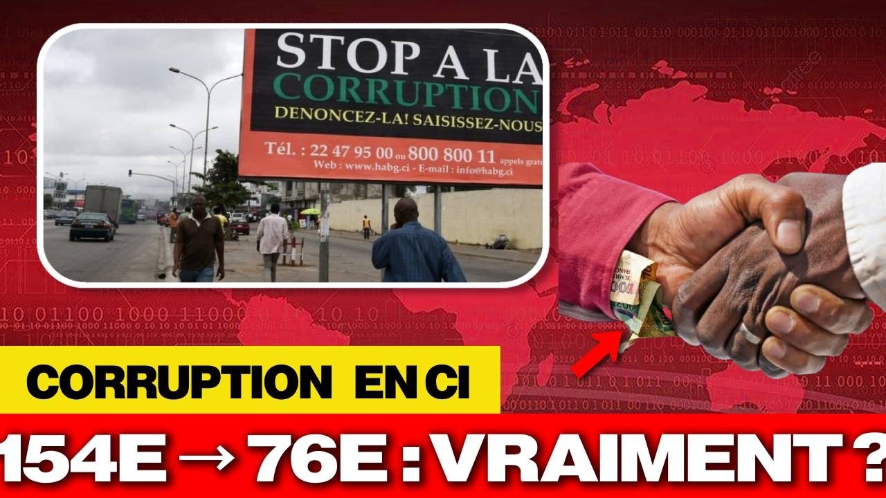 Ce que les données révèlent sur la corruption en Côte d'Ivoire depuis 2011