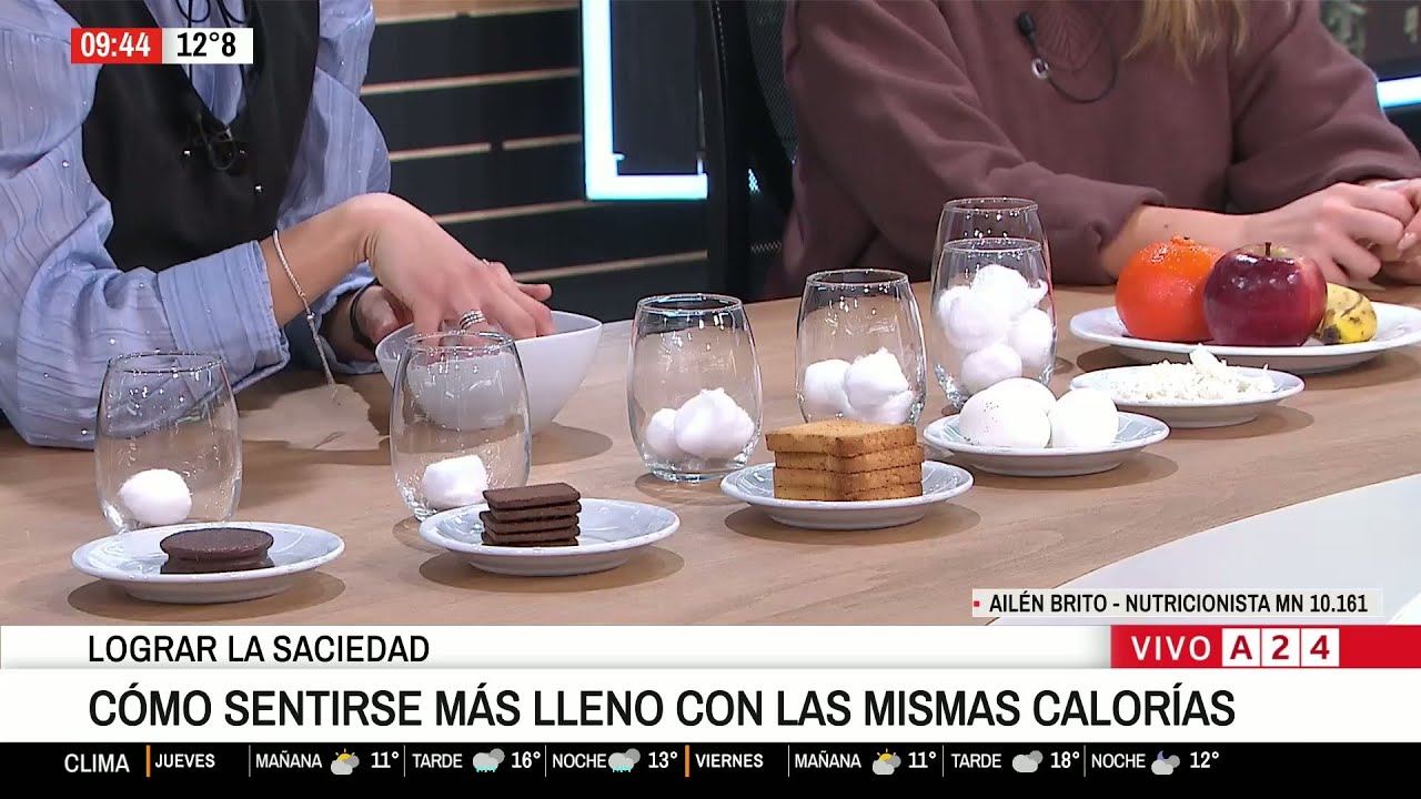 🥚 🍏🍇 &iquest;QUE ALIMENTOS DAN SACIEDAD Y POR QU&Eacute; ES CLAVE ELEGIRLOS?