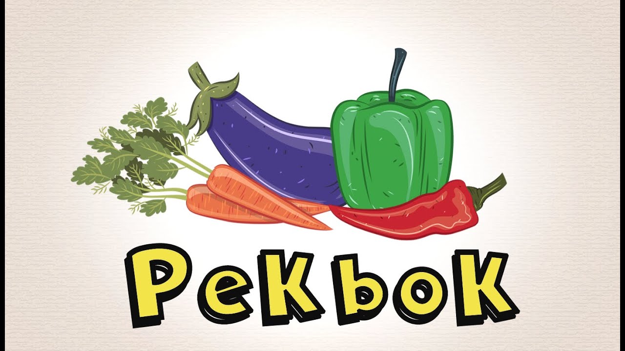 Pekbok Med Grönsaker | Lär Dig Grönsakerna!