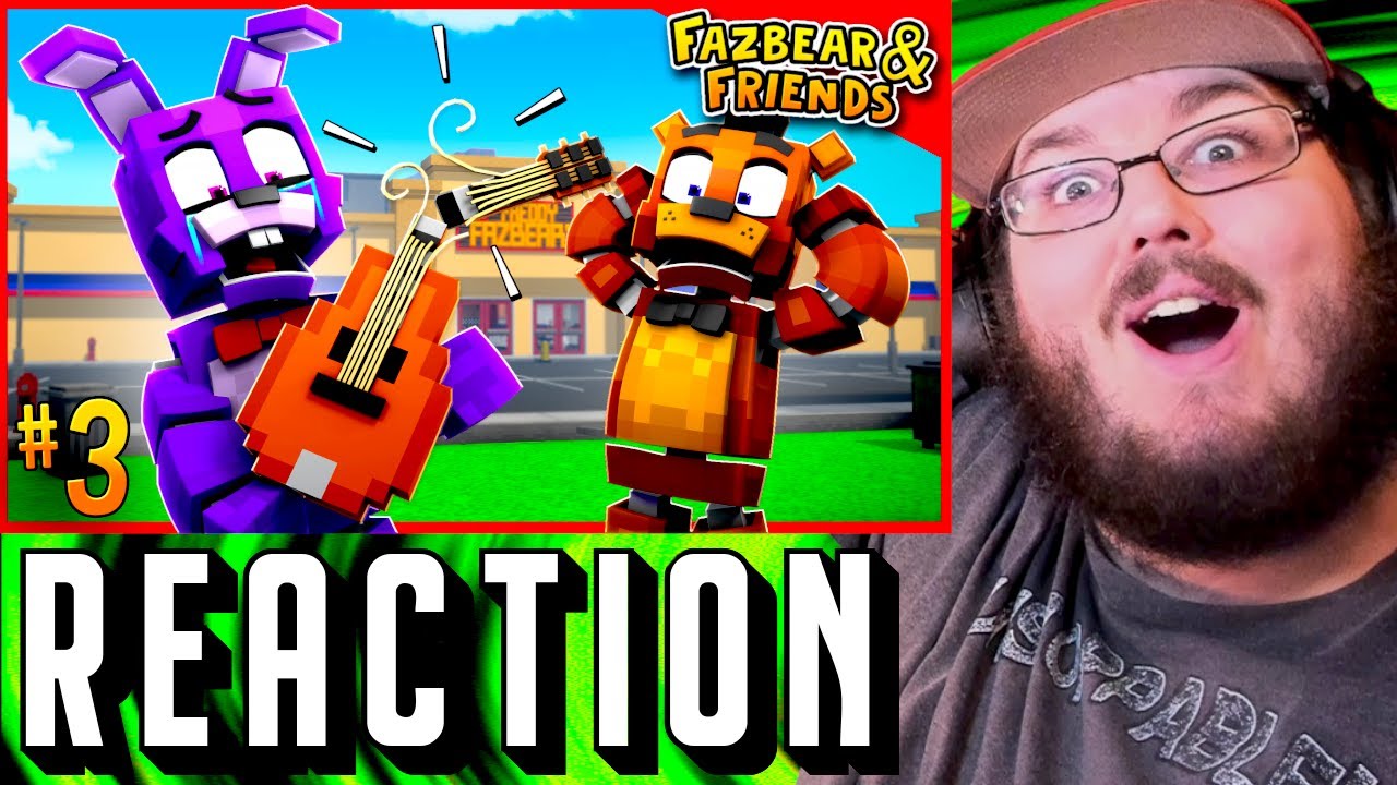 Bonnie BROKE His Guitar!? 🎵 - Fazbear & Friends Episode #3 [VERSION B] #FNAF REACTION!!!