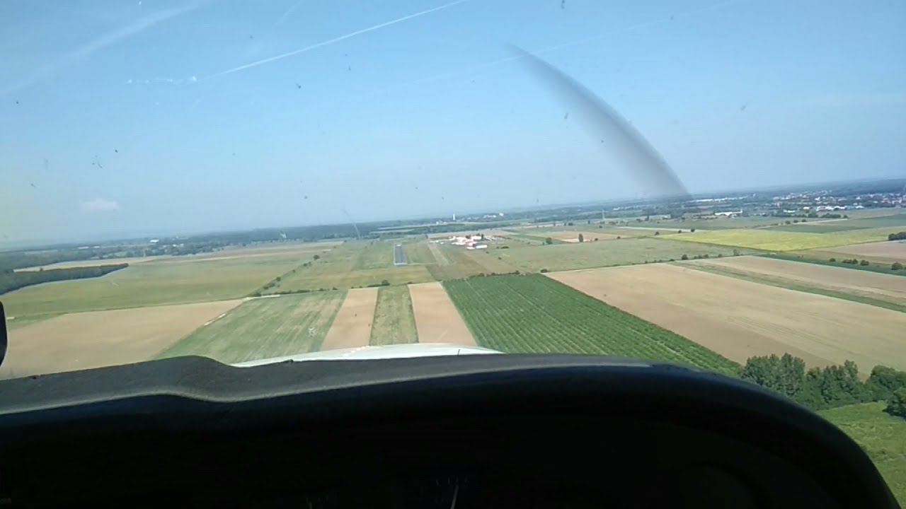 Aeroplane landing / rep&uuml;lőg&eacute;p landol&aacute;s
