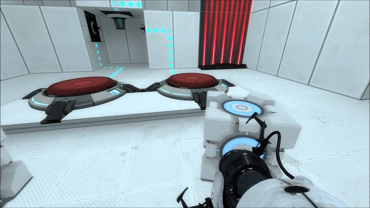 Portal 2 Logic Gates (NOT, AND, NAND, OR, NOR, XOR, XNOR) (Redstone Computer)