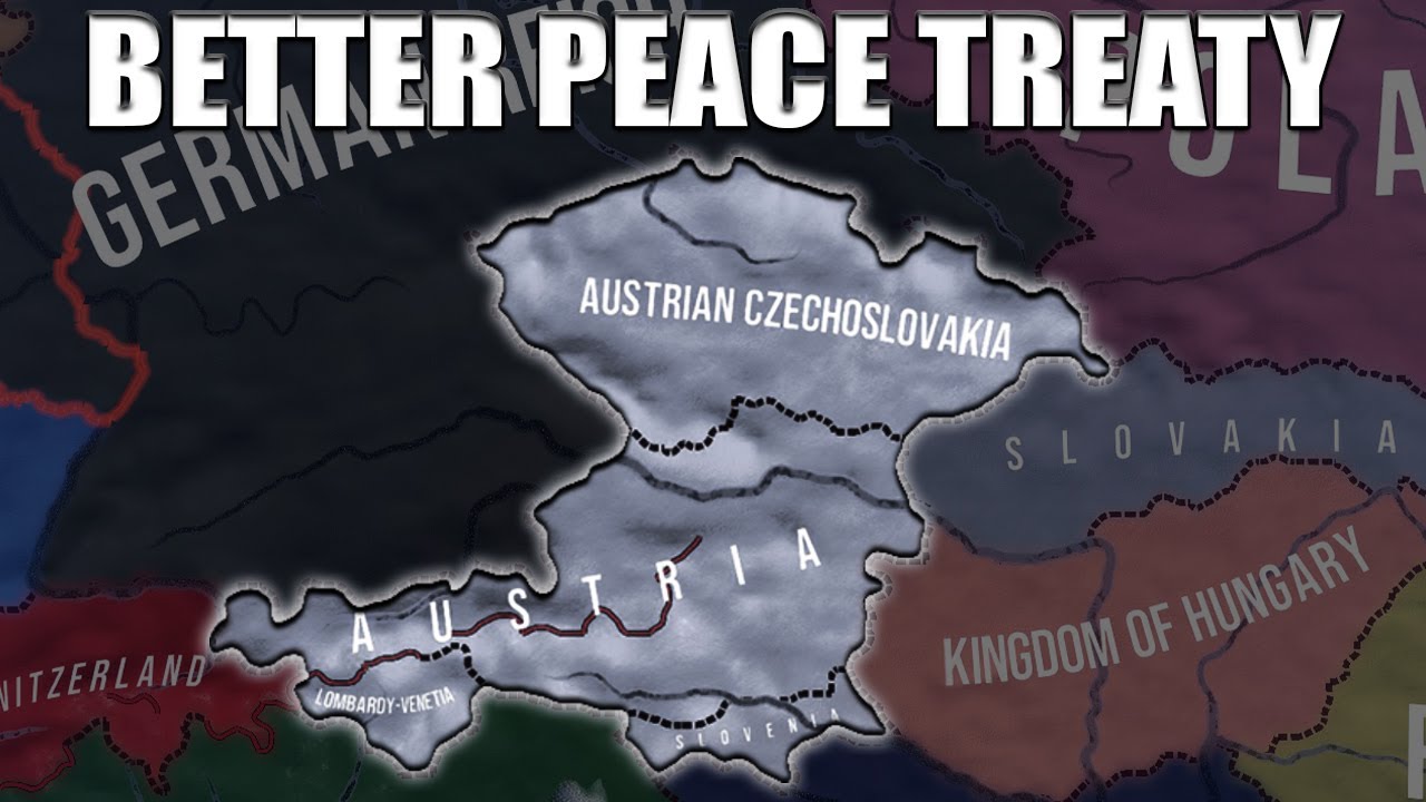 What if Austria hadn't punished so hard after The WW1 - HOI4 Timelapse