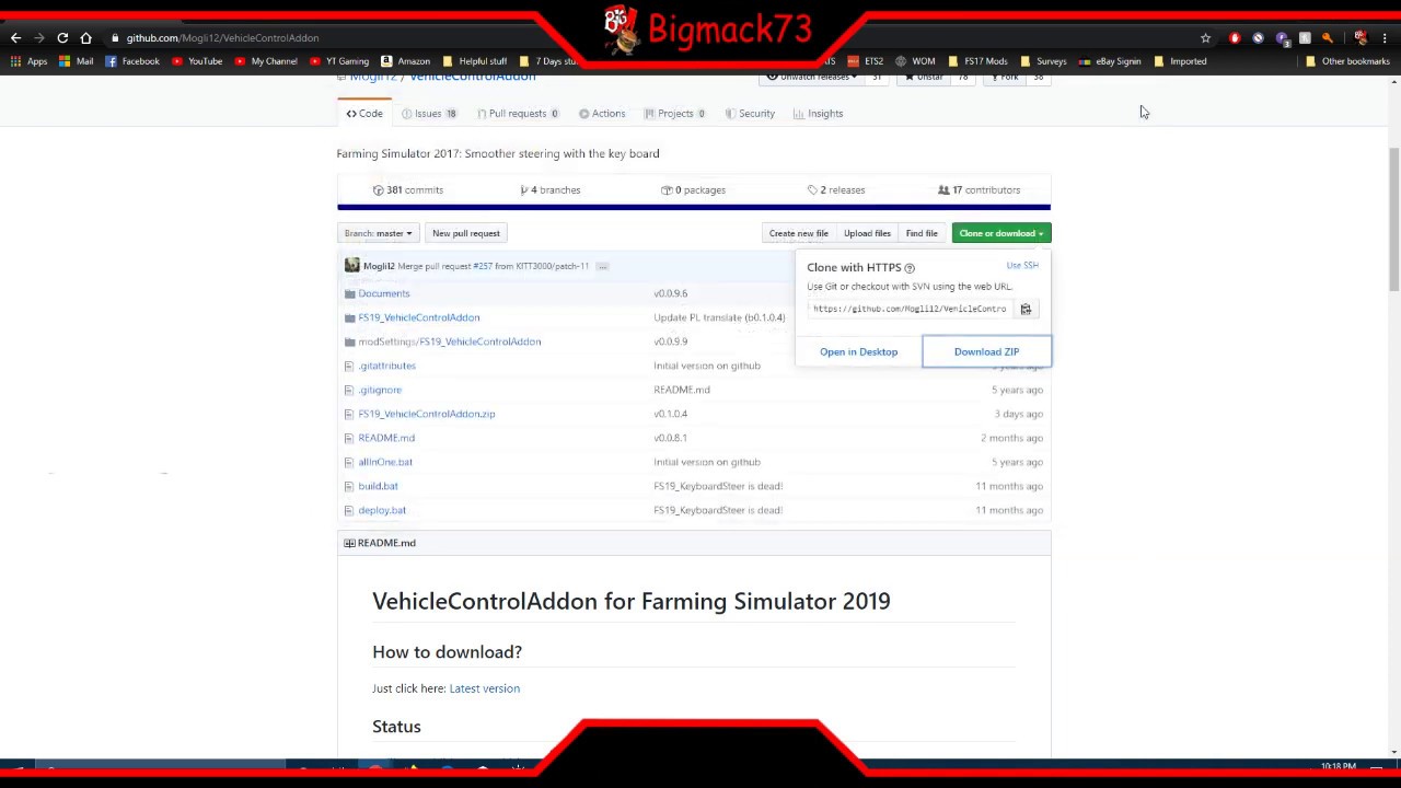 How to Install Keyboard Steering mod, (aka. Vehicle Control Addon)
