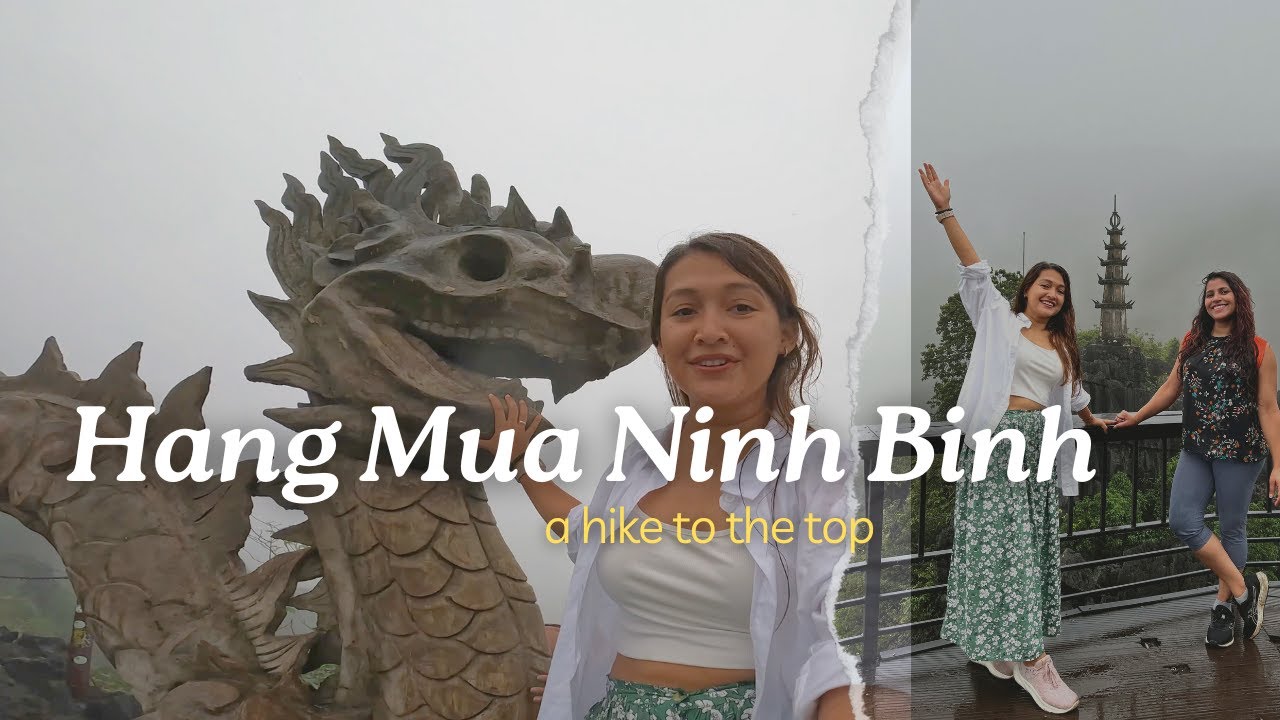 Made it to the top of Lying Dragon Mountain | Hang Mua Viewpoint |Ninh Binh Vietnam Xin Chào 🇻🇳 Ep-3