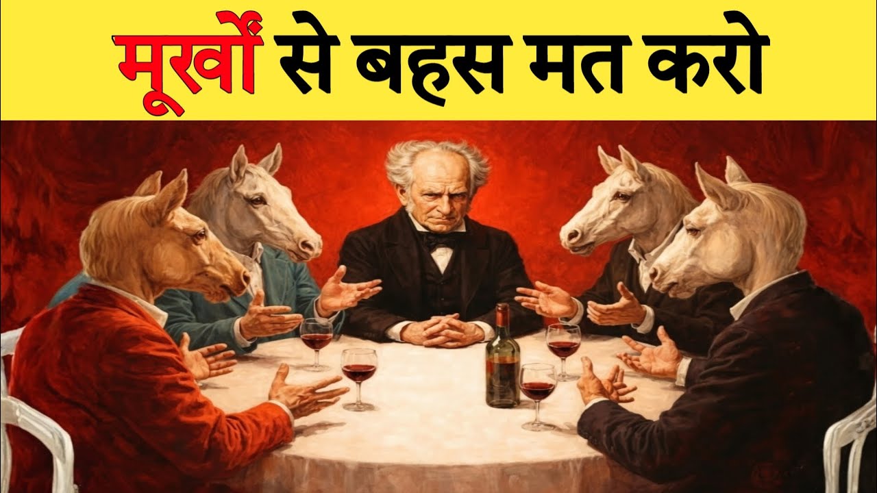 बुद्धिमान लोग मूर्ख लोगों से कैसे निपटते हैं — Schopenhauer