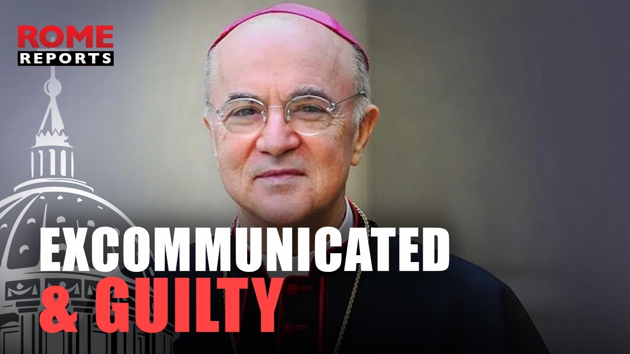 🚨BREAKING NEWS | Former U.S. nuncio excommunicated & found guilty of schism