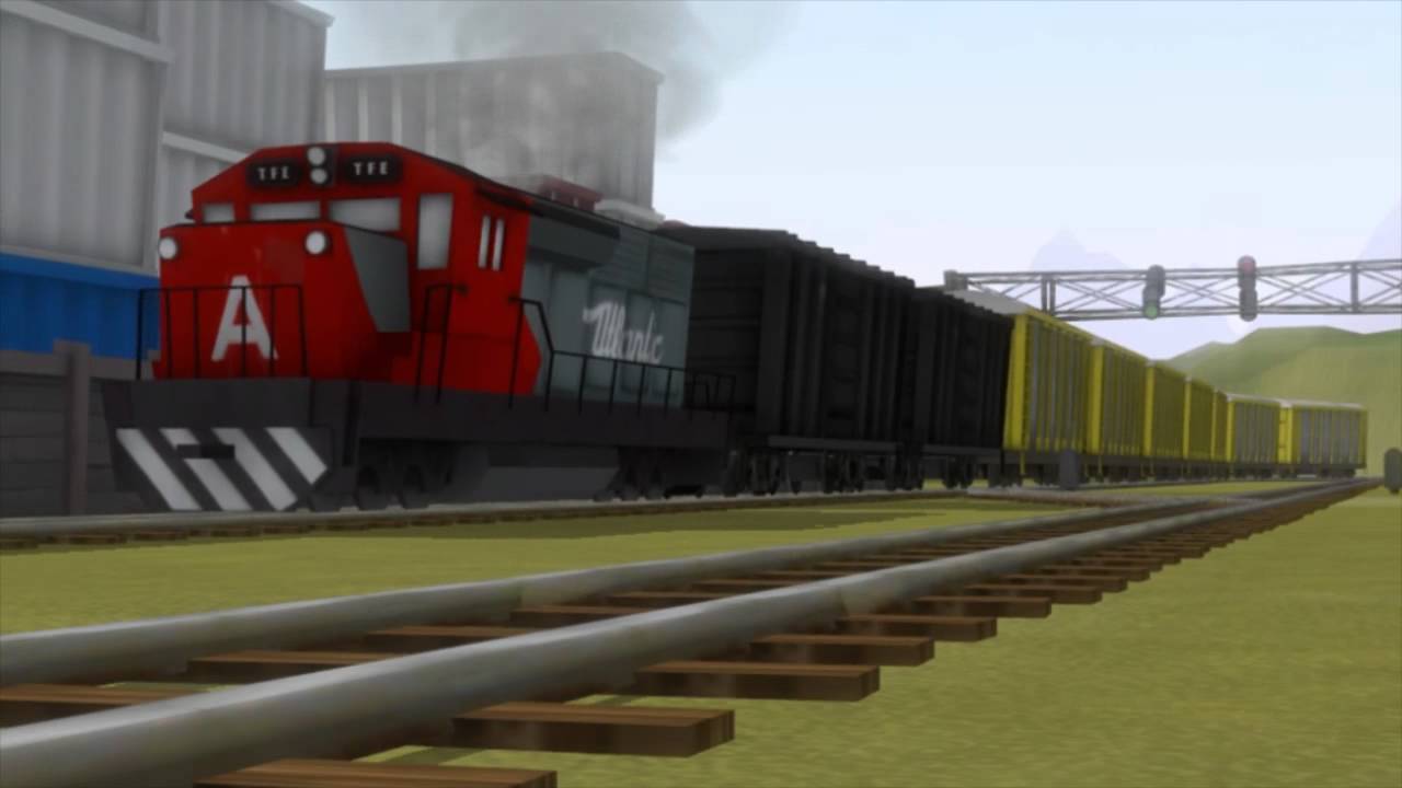 Train Frontier Express - Train Sim - Teaser HD