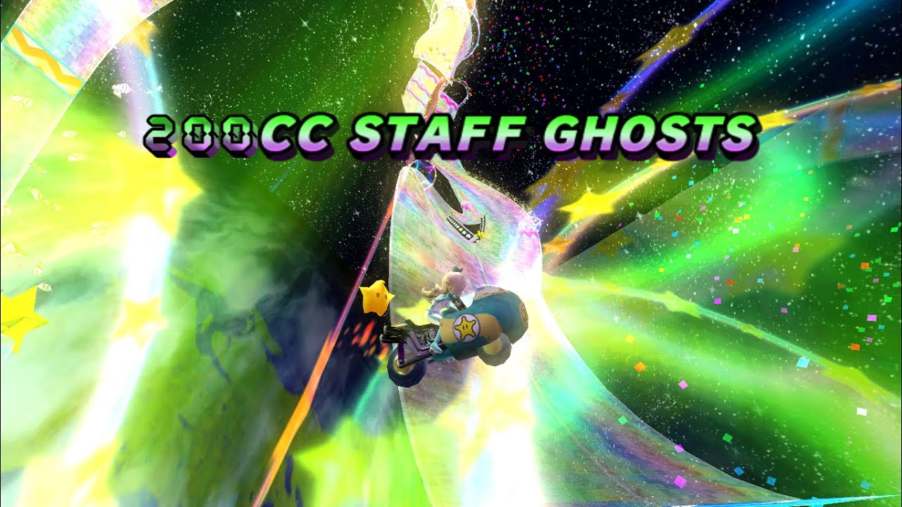 All 200cc Nintendo Track Expert Staff Ghosts