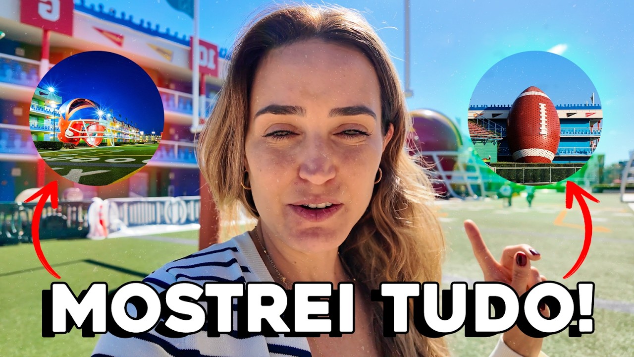Como é o All-Star Sports da Disney? Mostrei Tudo!