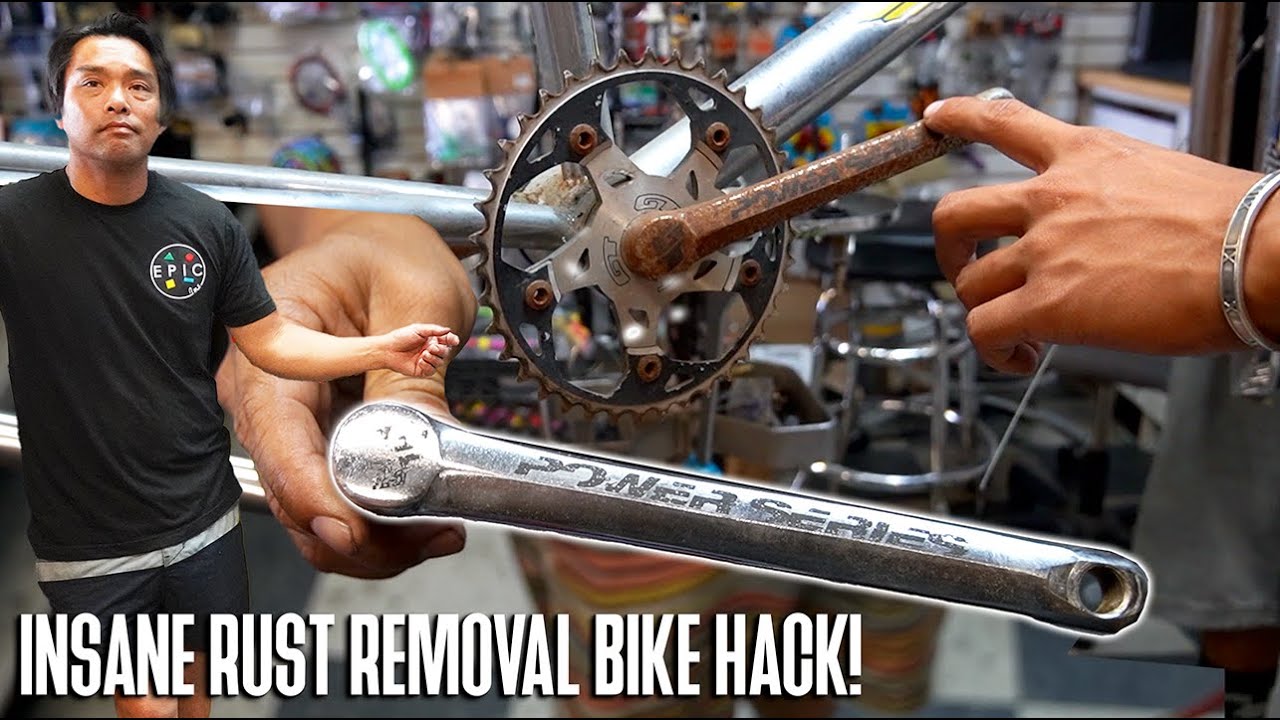 Shop Owners INSANE Bike Rust Removal Hack On This 1993 GT Pro Series!