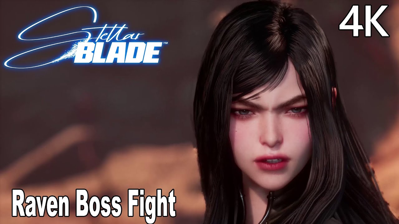 Stellar Blade Raven Boss Fight 4K