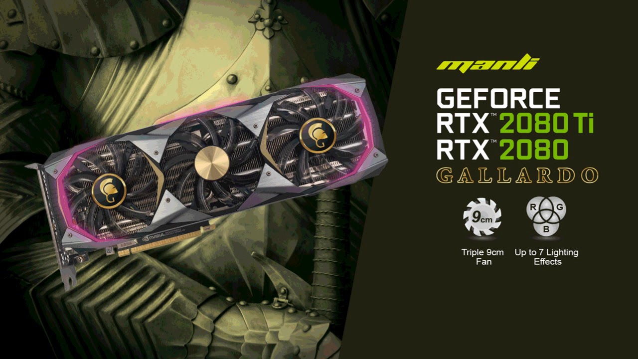 Product Slides - Manli Graphics Cards