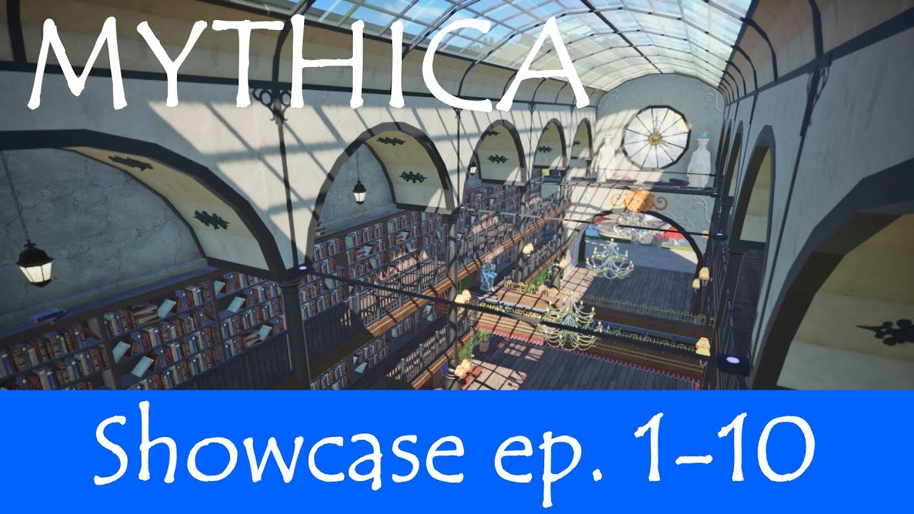 Planet Coaster | Mythica | Progress episode 1-10
