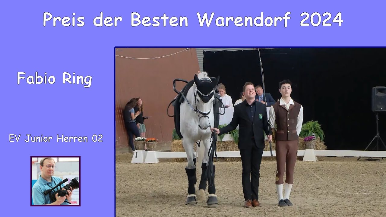 Fabio Ring - EV Junior Herren 02 - Preis der Besten Warendorf 2024