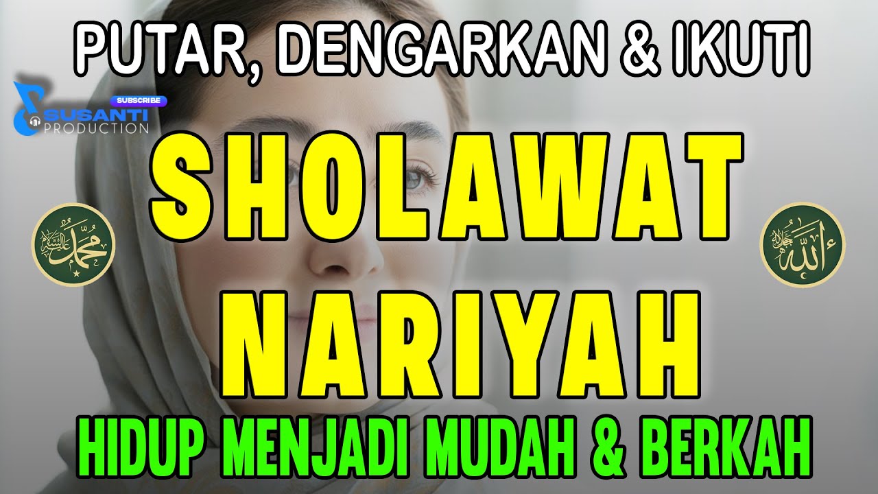 Jika Hatimu Sedang Berat, Dengarkan Sholawat Tafrijiyyah Ini | Sholawat Merdu Menenangkan Hati