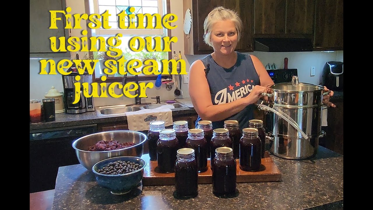Incredible results from our new steam juicer