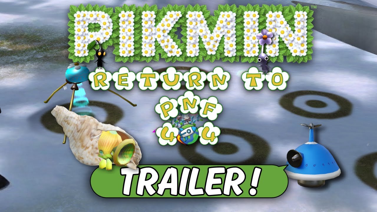 Pikmin : Return to PNF-404 Trailer ! (Pikmin 2 RomHack) [Chapter 1 + 2]