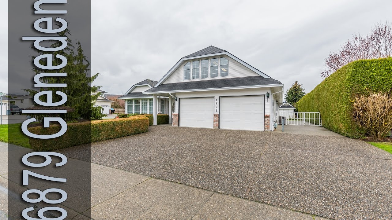 Real estate video tour of 6879 Gleneden, Chilliwack BC