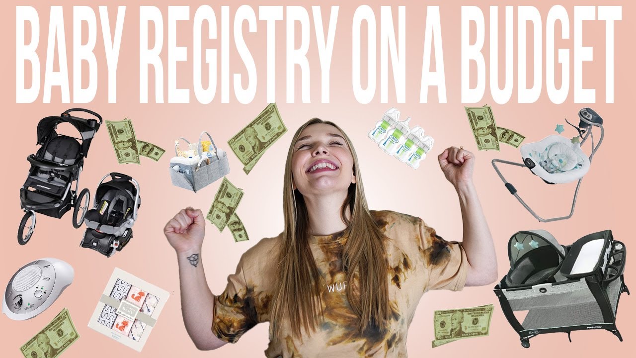 BABY REGISTRY ON A BUDGET | NEWBORN ESSENTIALS ON A BUDGET | AMAZON BABY REGISTRY