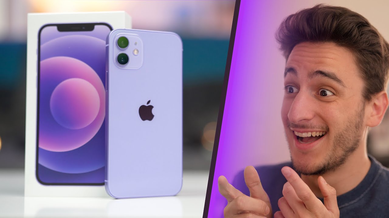 J'ai l'iPhone 12 mauve en avant-première !