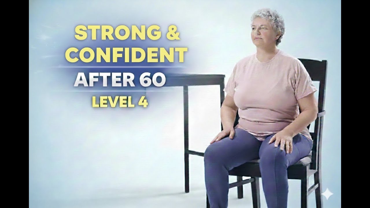 Силовые тренировки для пожилых людей (60+) | Уверенная тренировка 4-го уровня #силовыетренировкид...