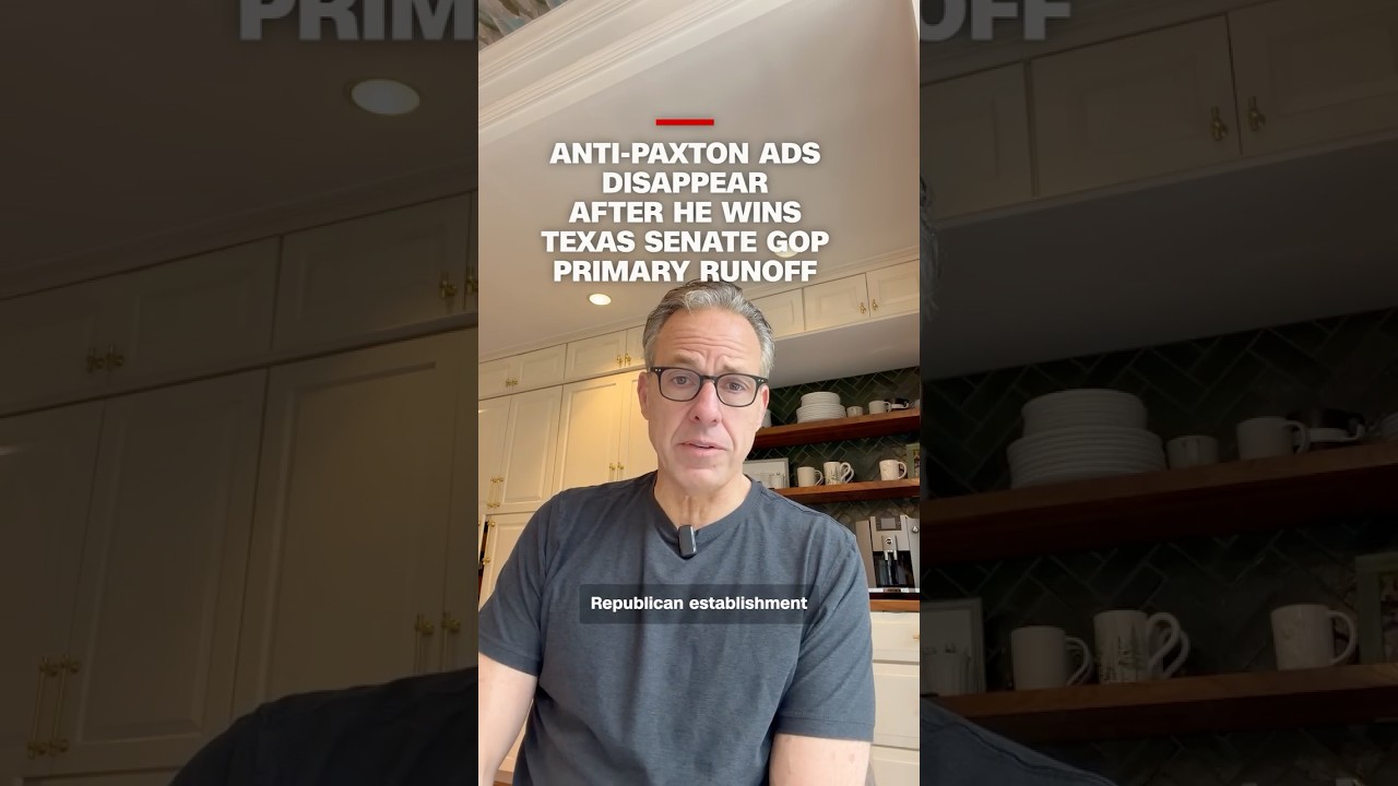 Anti-Paxton ads disappear after he wins Texas Senate GOP primary runoff