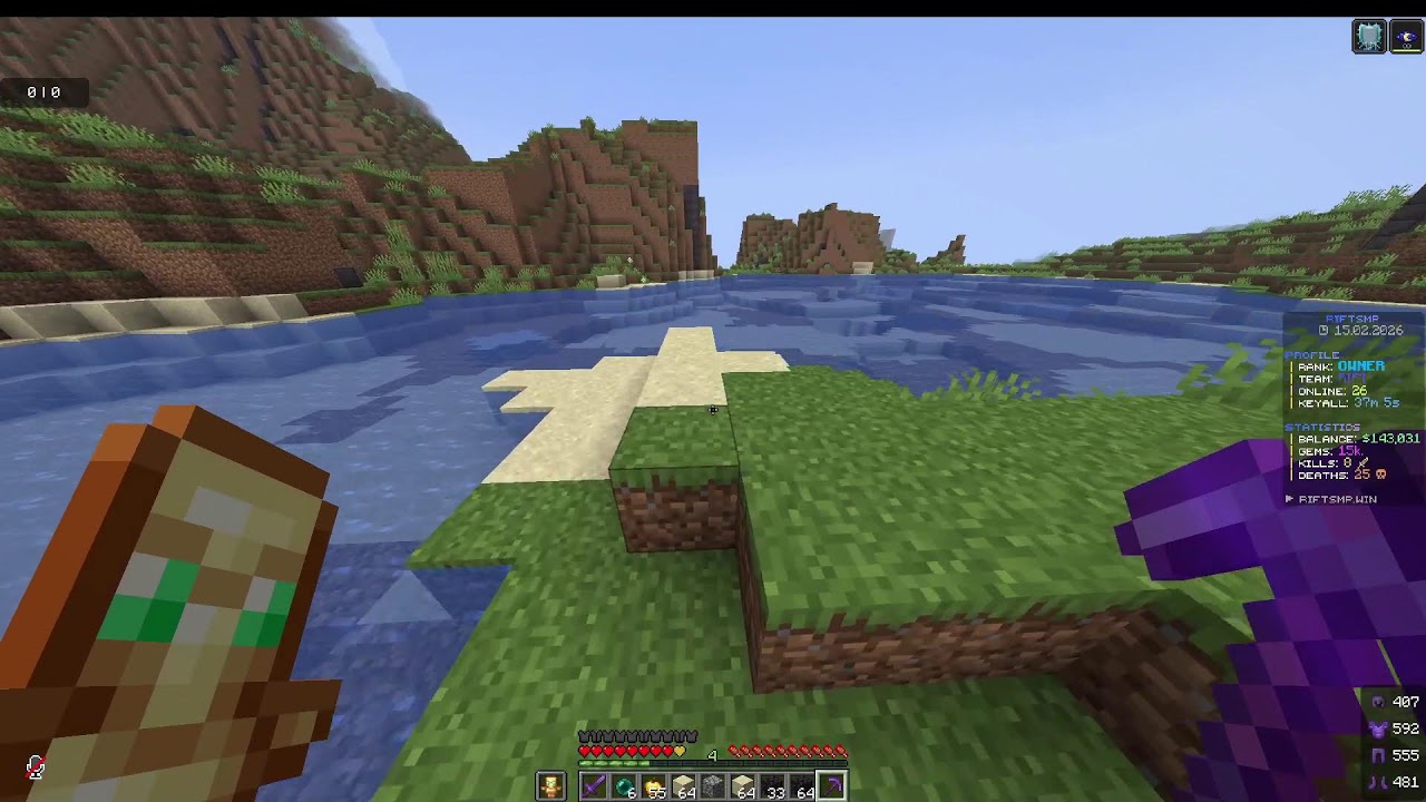 Building New Stash in RiftSMP (public)