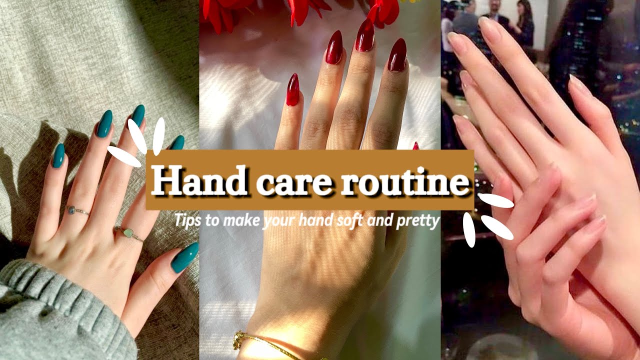 Easy tips to achieve Soft and Pretty🎀simple hand care routine🩷