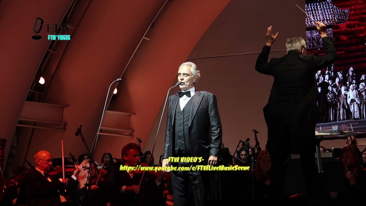 Andrea Bocelli (LIVE HD) / Nessun Dorma / Hollywood Bowl CA 10/24/21